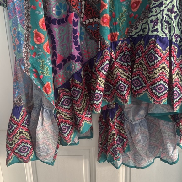 Umgee Multicolor Women's cover up size 1X/2X new w tags - Picture 5 of 5